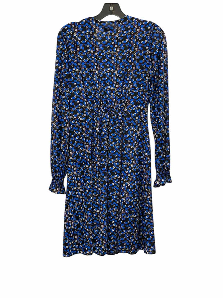 Cabi Size S Blue Print Dress