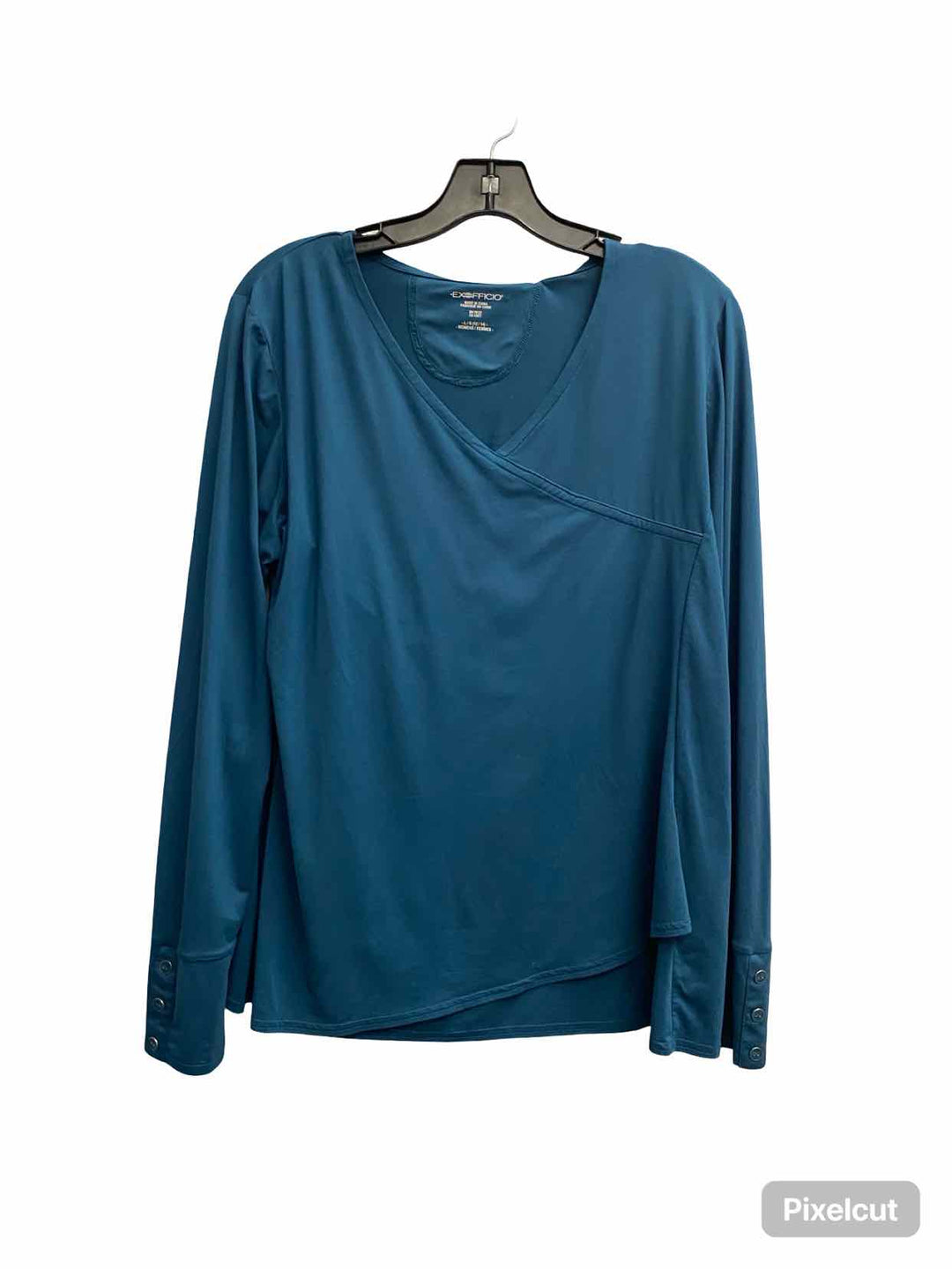 Exofficio Size L Blue Long Sleeve Shirts