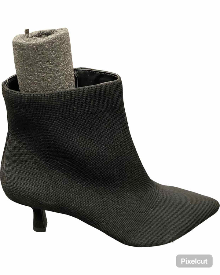Anne Klein Shoe Size 9 Black Federica Pointed Toe Boots(Ankle)