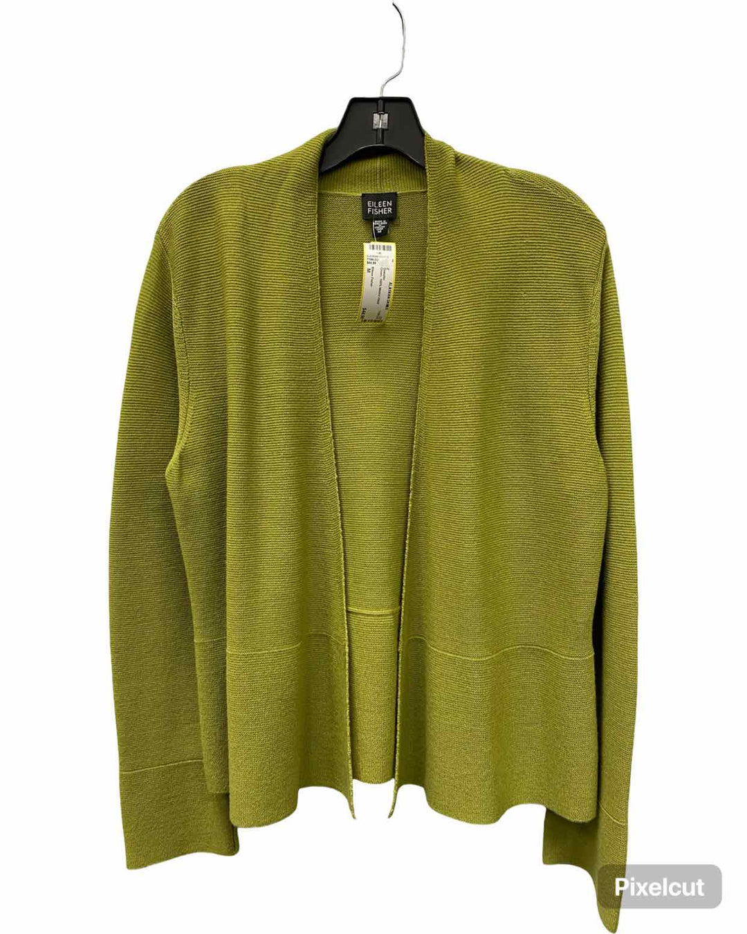 Eileen Fisher Size M Green 100% Merino Wool Sweater