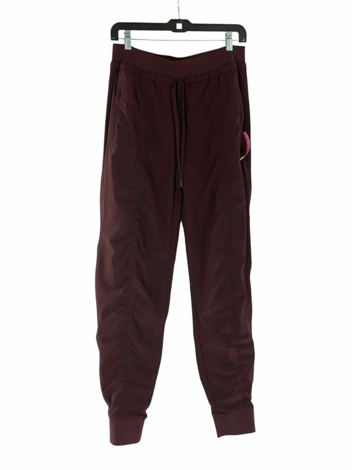 Athleta Size 8 Burgundy Athletic Pants