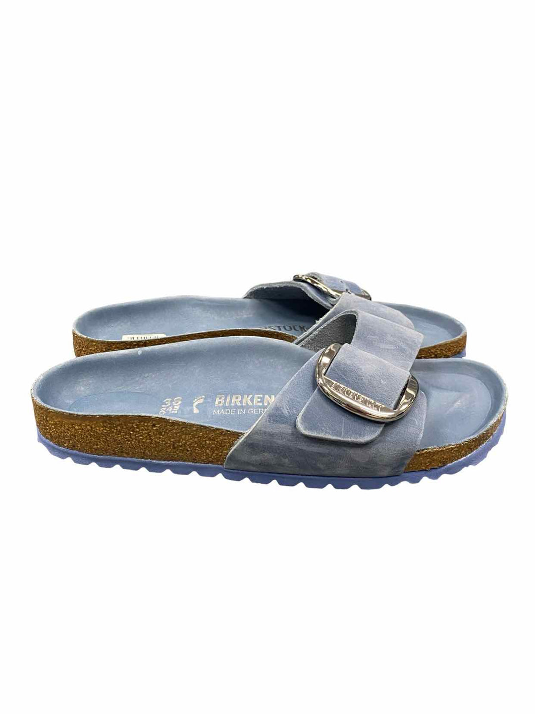 Birkenstock Shoe Size 38 Blue Madrid Big Buckle Sandals