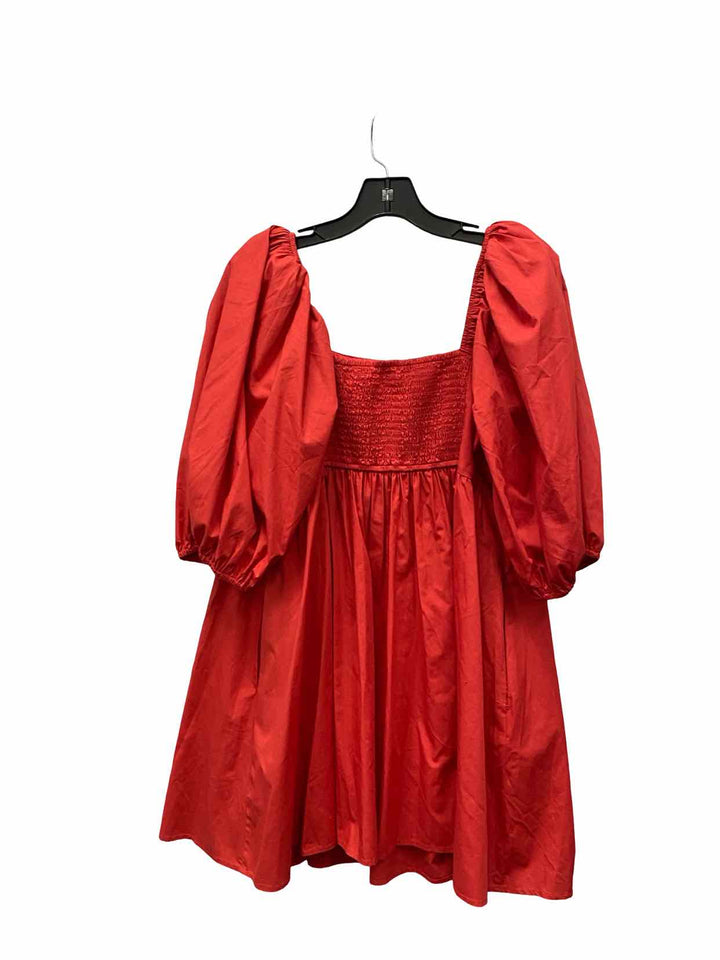 Abercrombie & Fitch Size XL Red Dress