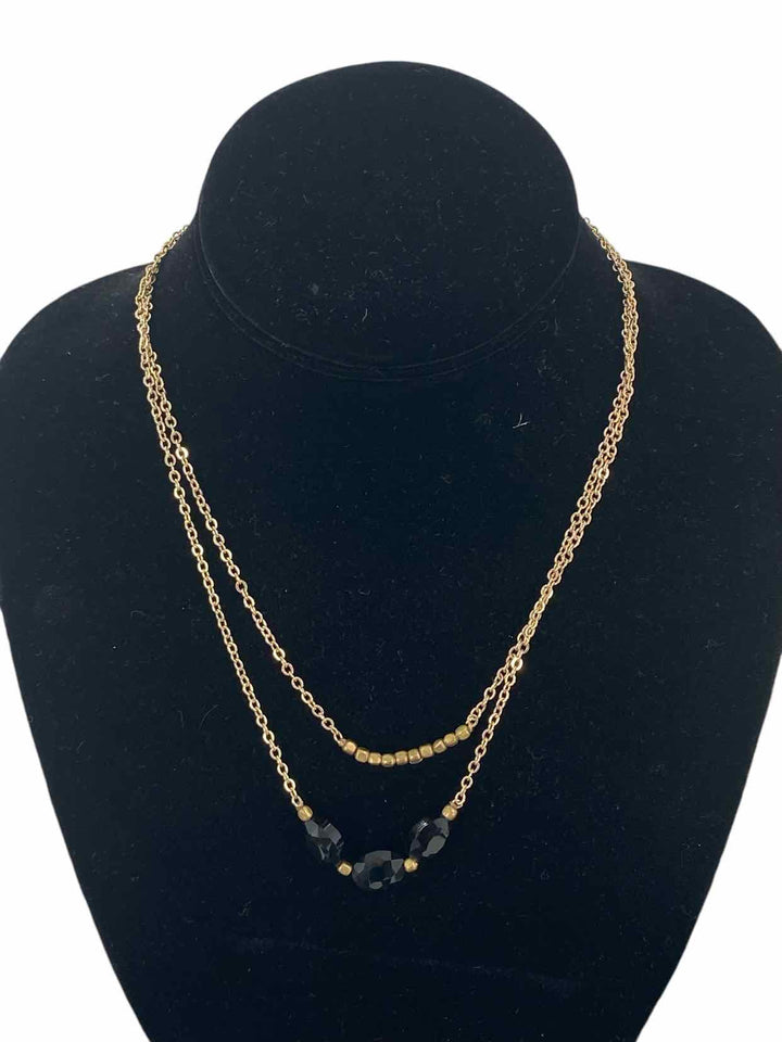 Gold & Black Necklace