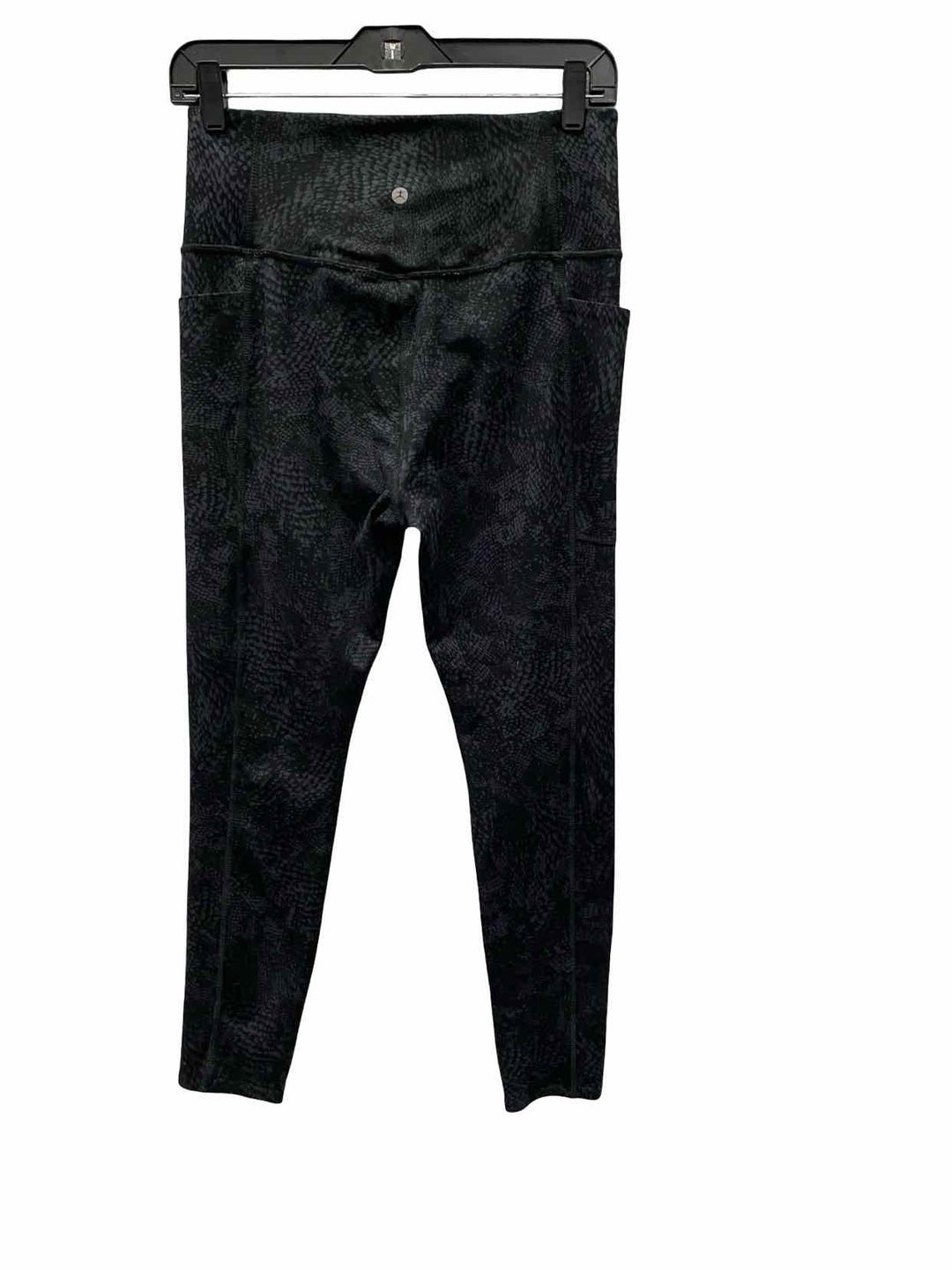 Danskin Size M Grey Black Print Athletic Pants