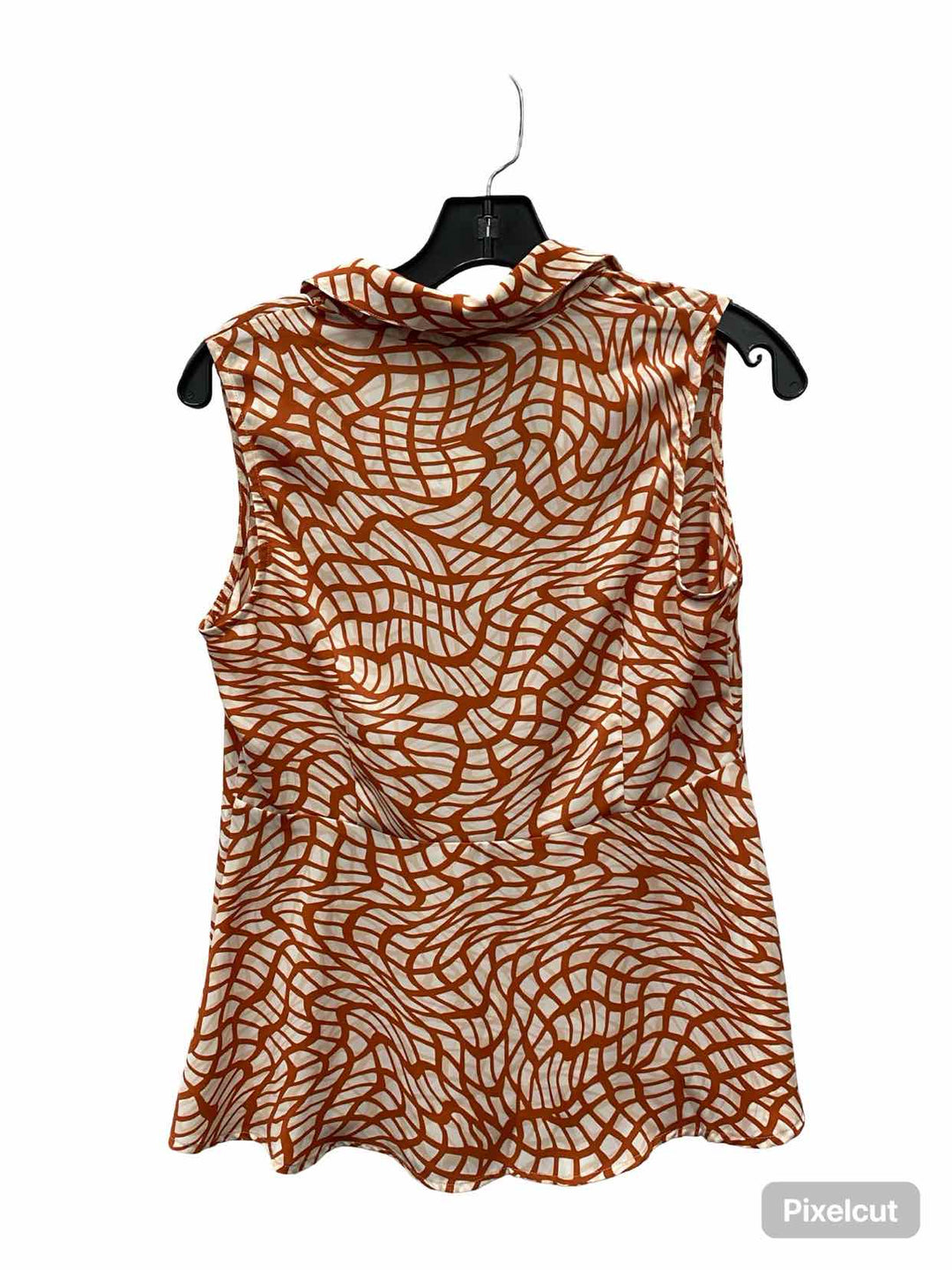 Cabi Size XS Orange White Tank Top