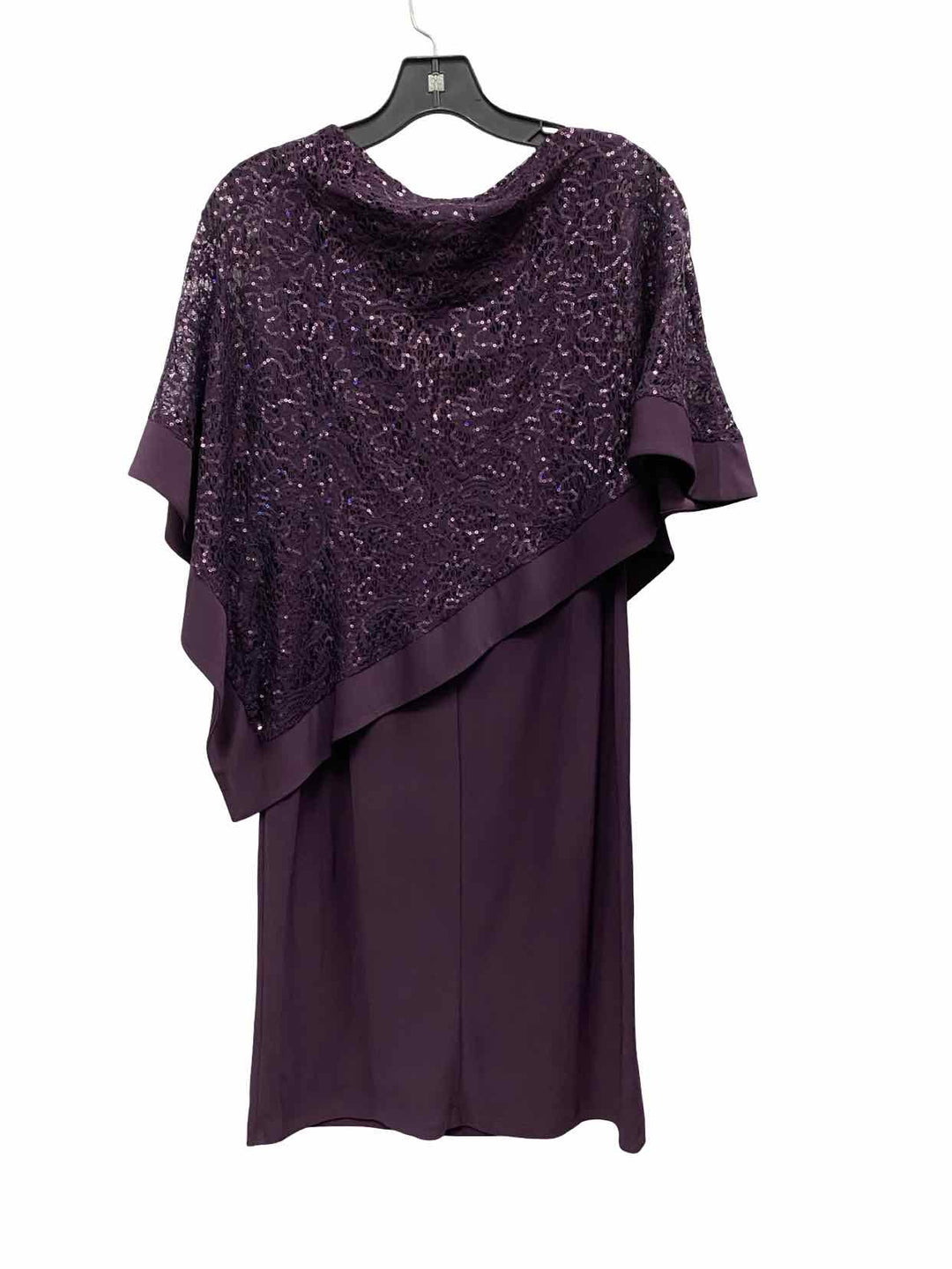 Roz & Ali Size 6 Purple Dress