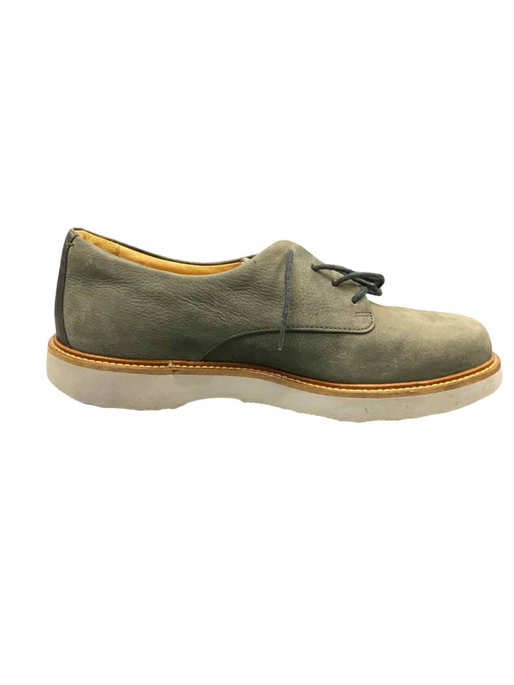Samual Hubbard Shoe Size 9 Green Leather Bucks Sneakers