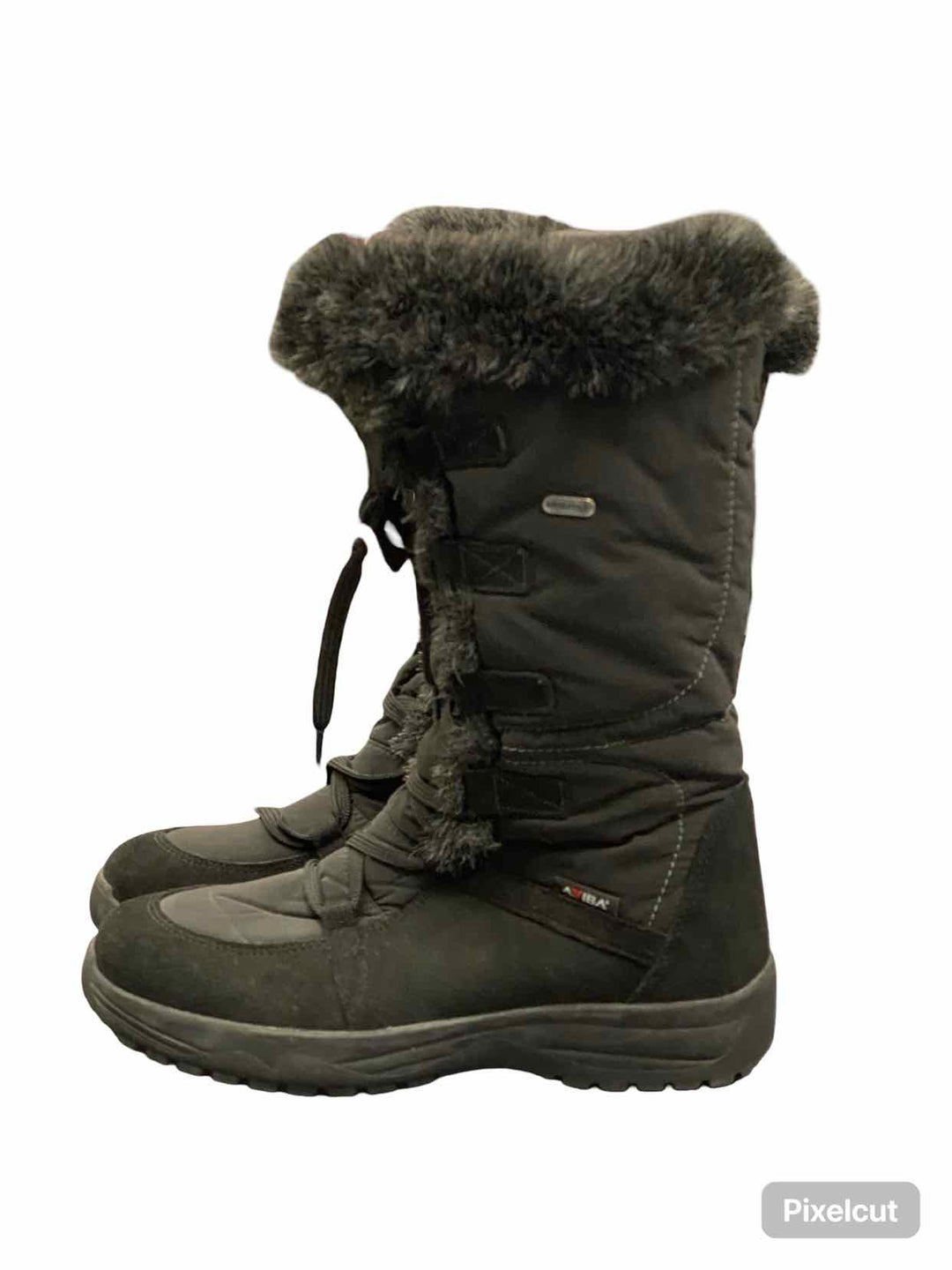 Atibatex Shoe Size 42 Black Spikes Boots(Ankle)