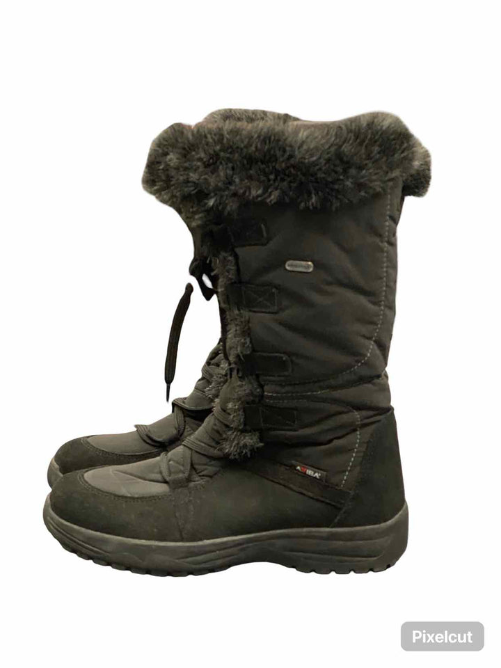 Atibatex Shoe Size 42 Black Spikes Boots(Ankle)