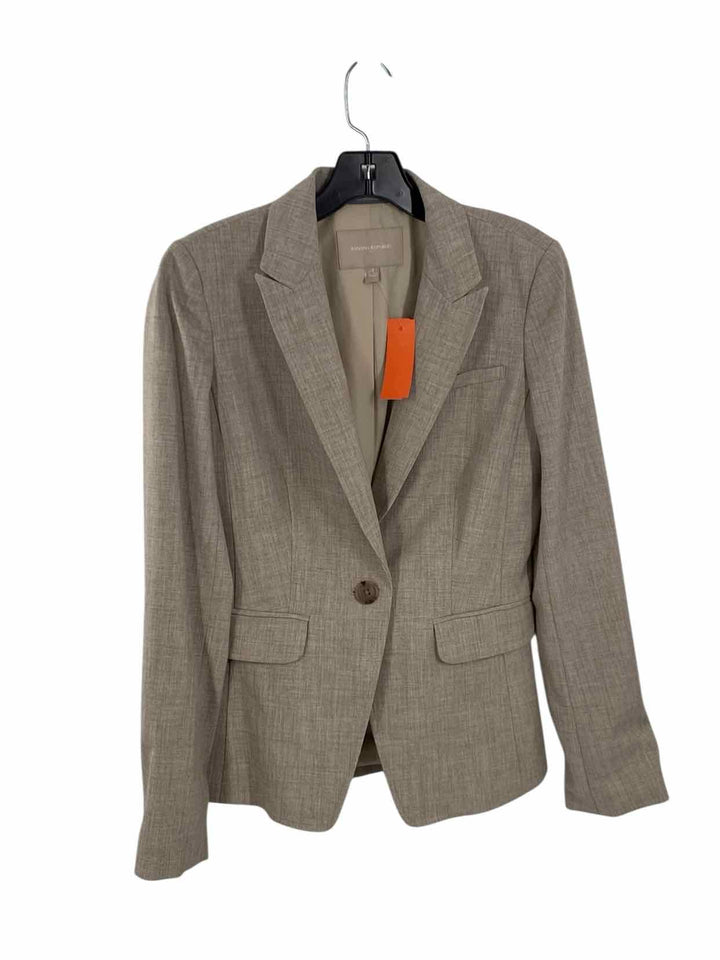 Banana Republic Size 4 Beige Blazer