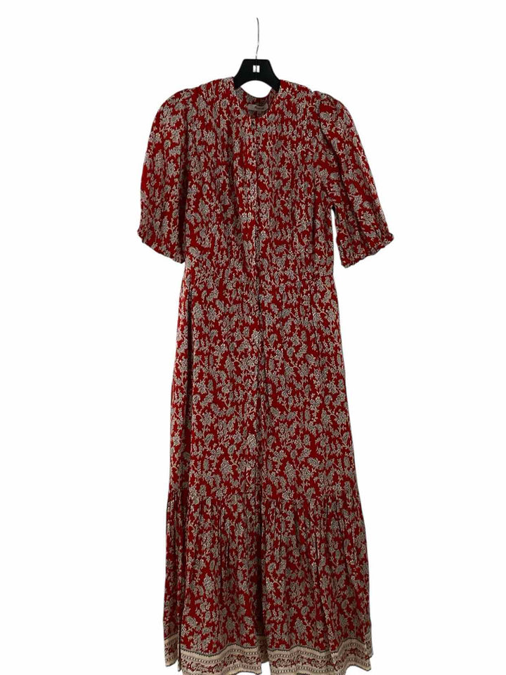 MadeWell Size 6 Red Dress