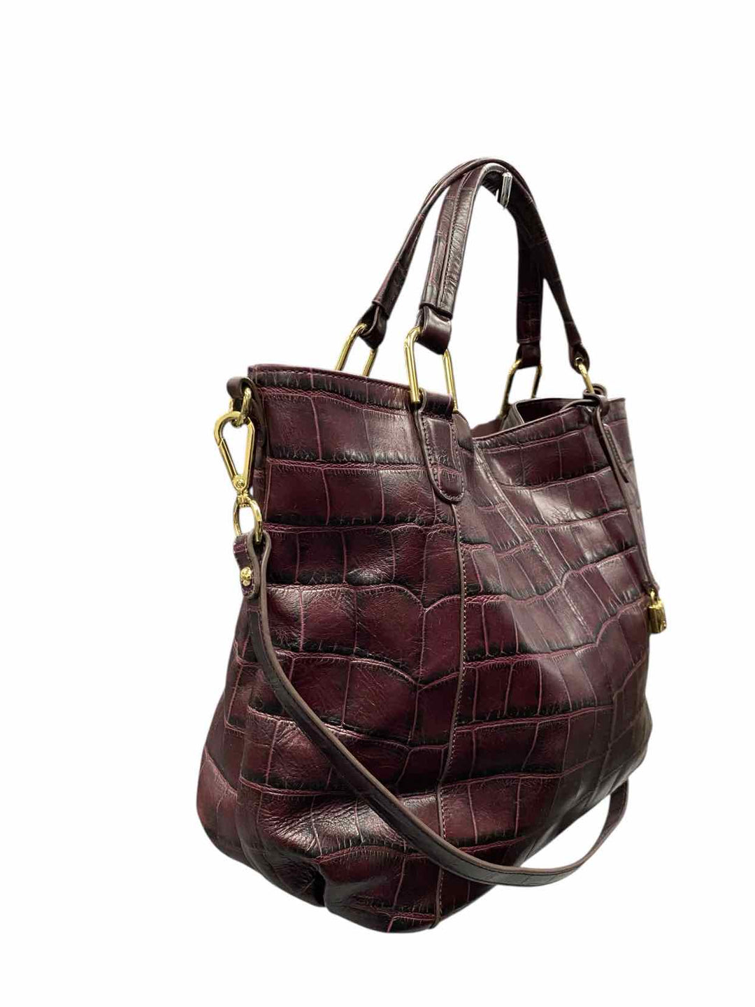 Gilli Burgundy W/Crossbody Strap Purse