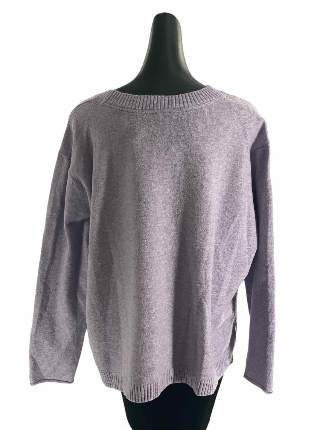 J. Jill Size L Purple Sweater