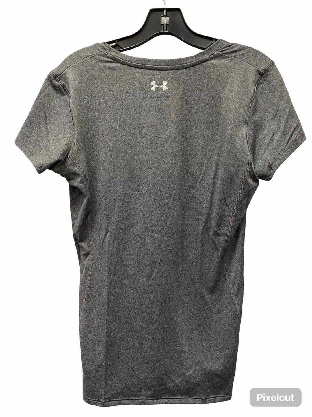 Under Armour Size L Grey Athletic Short Sleeve