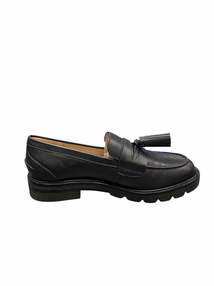 Stuart Weitzman Shoe Size 7 Black Leather NWOT Loafers