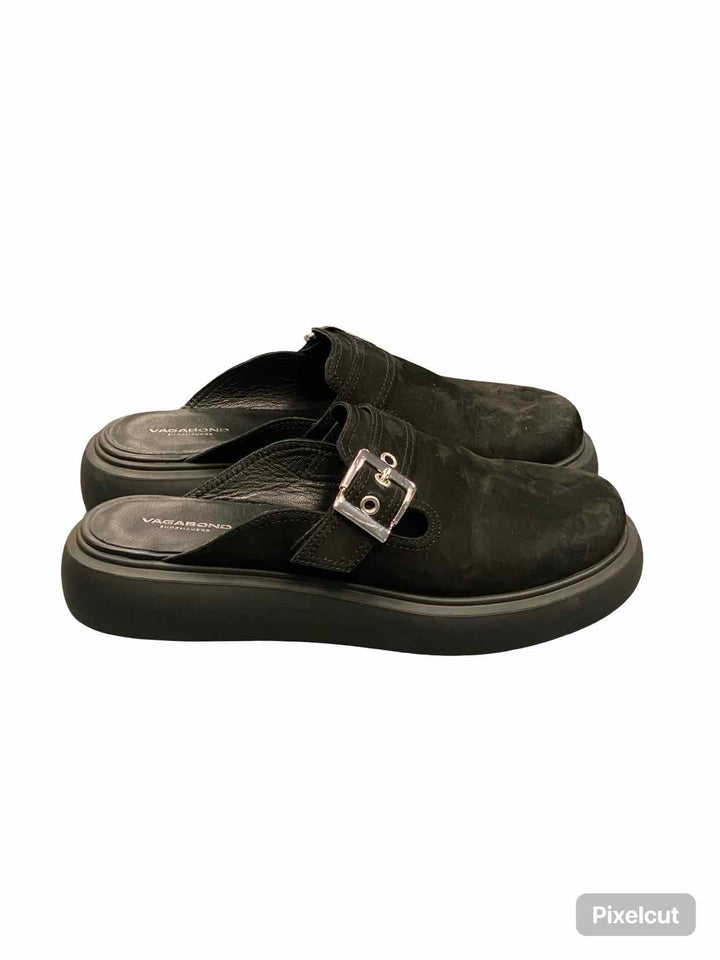 Vagabond Shoe Size 39 Black Mules Clogs