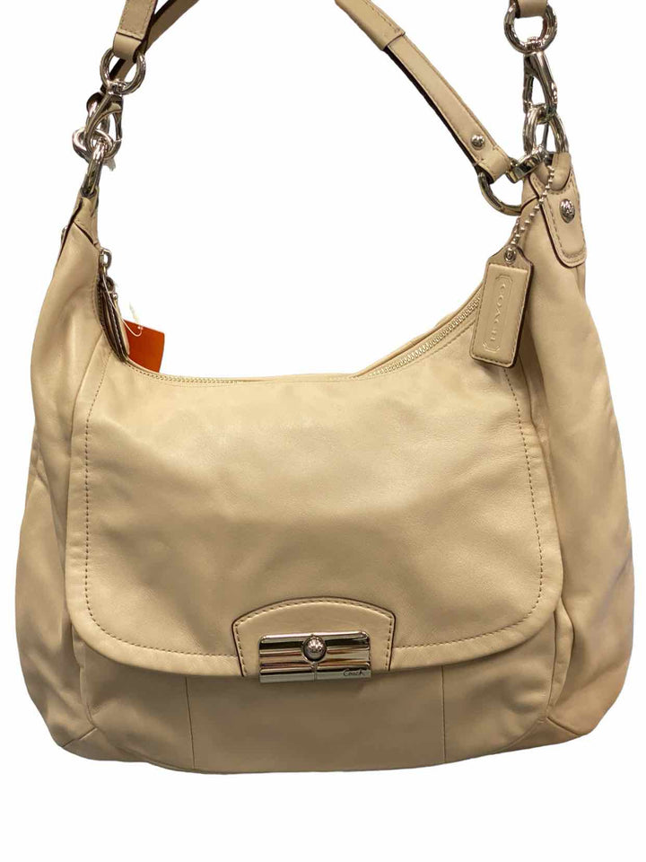 COACH Beige Authentic Purse