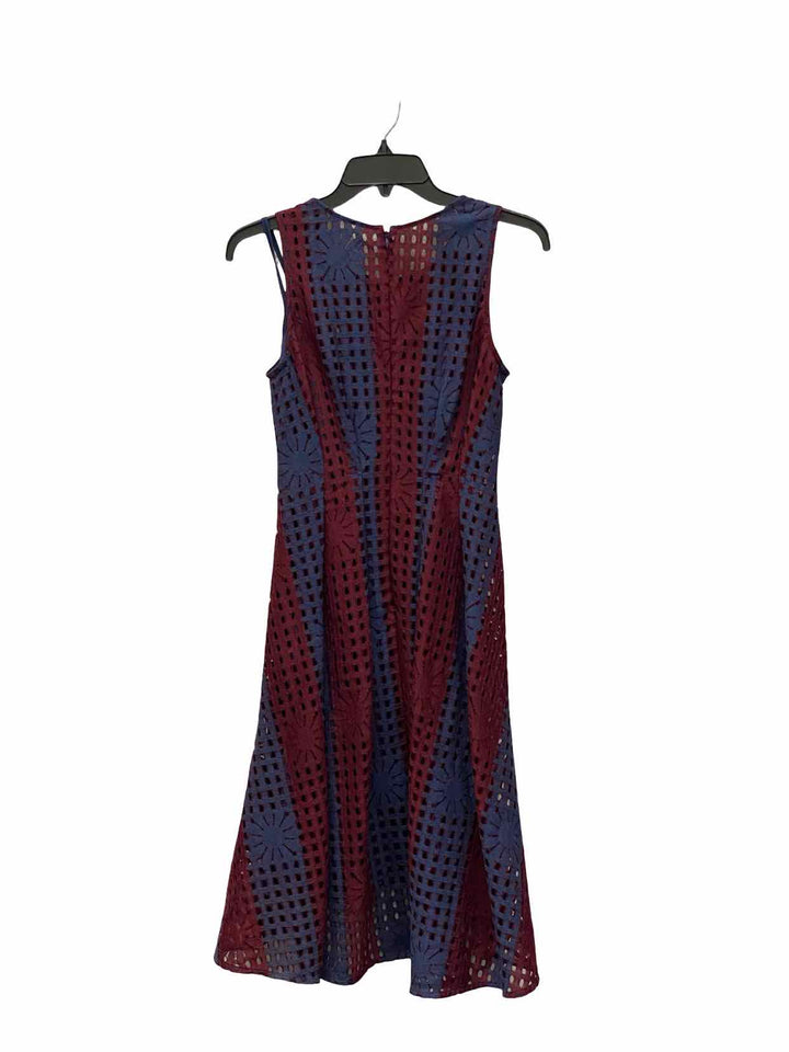 Eva Franco Size 2 Plum Blue plum Dress