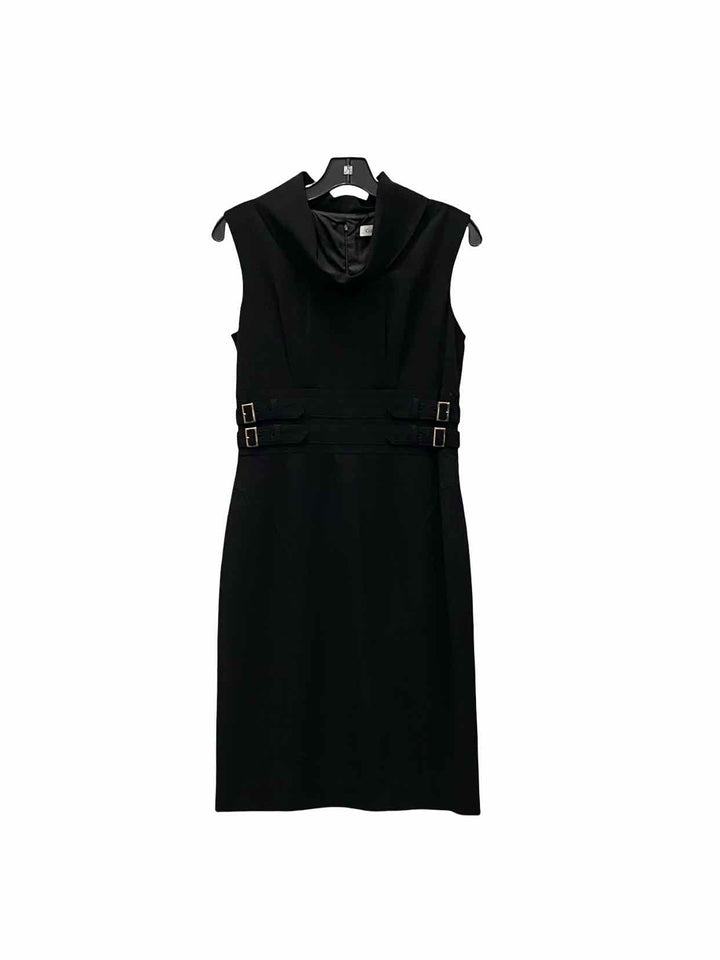 Calvin Klein Size 6 Black Dress