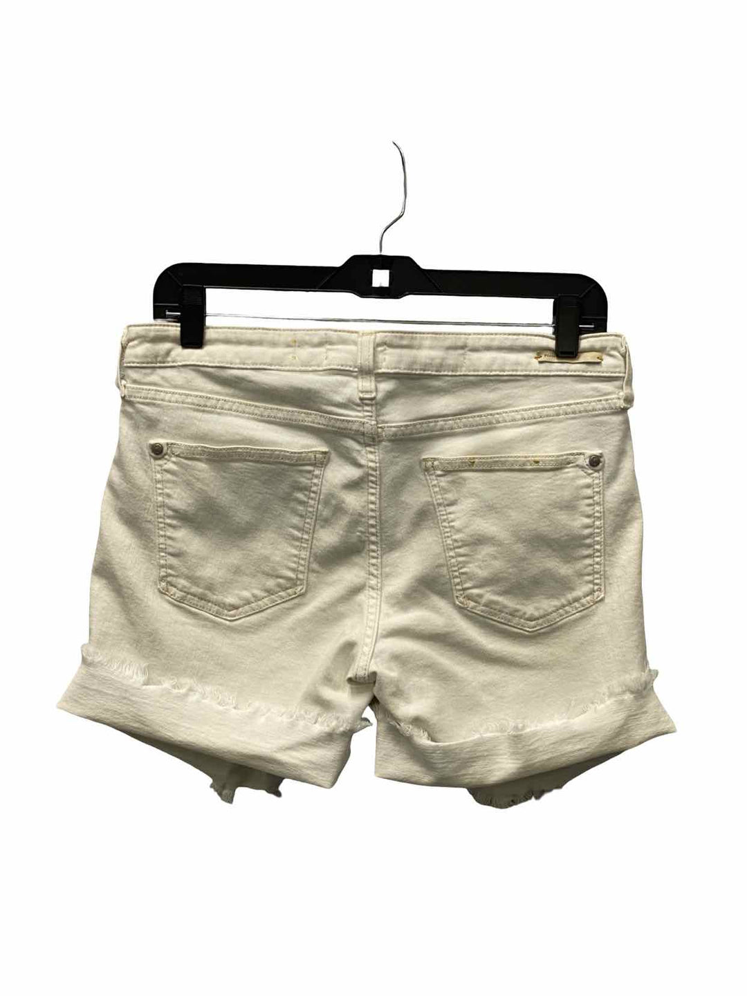 Pilcro Size 28 White Denim Shorts
