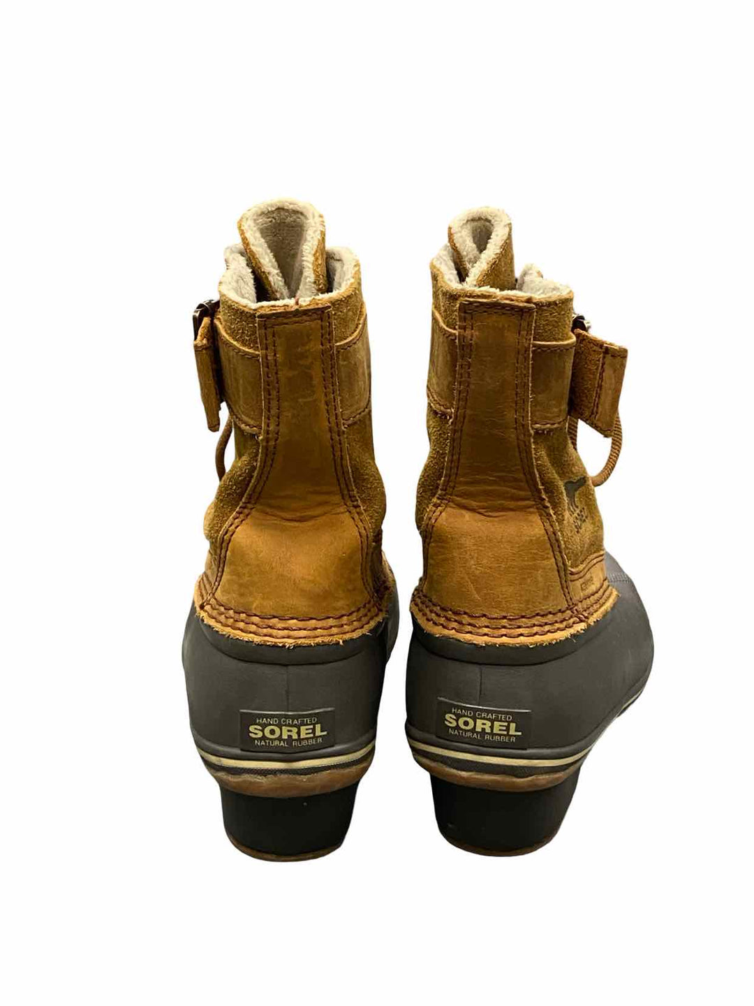 Sorel Shoe Size 8.5 Brown Winter Fancy Lace 2 Waterproof Boots(Ankle)