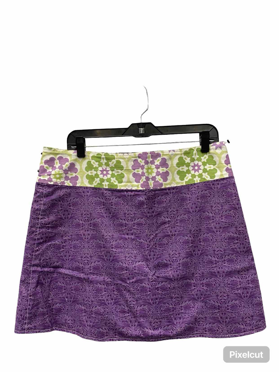 Unknown Brand Size M/L Purple Green Skirt