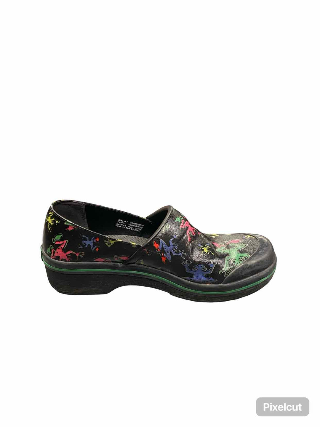 Dansko Shoe Size 41 Black Multi Clogs