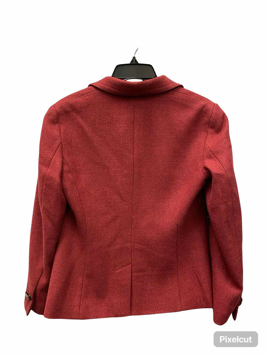 Talbots Size 6P Red 100% Wool Blazer