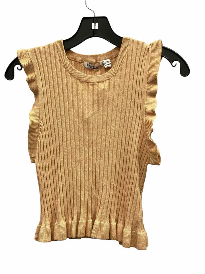 Brave Soul Size M Tan Tank Top