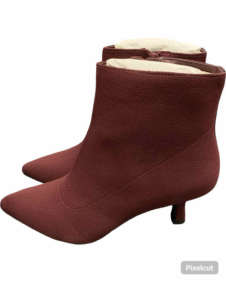 Anne Klein Shoe Size 9 Burgundy NWOT Federica Pointed Toe Boots(Ankle)
