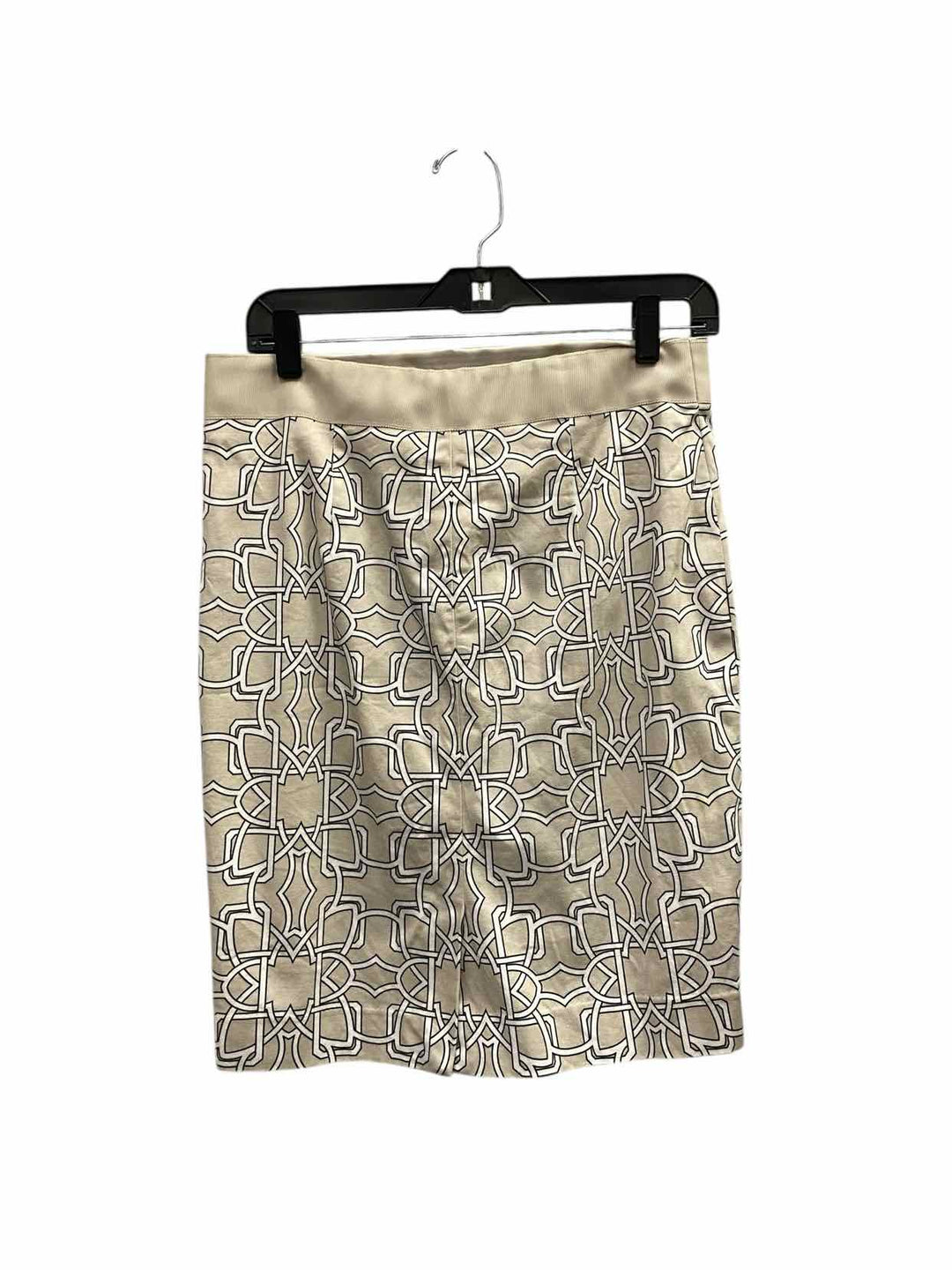 The Limited Size 4 White Print Skirt