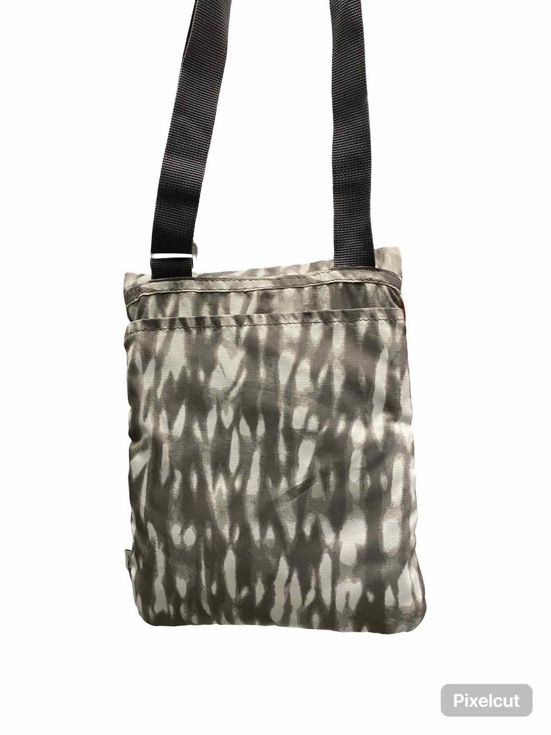 Eddie Bauer Grey Connect 3-Zip Travel Bag Purse