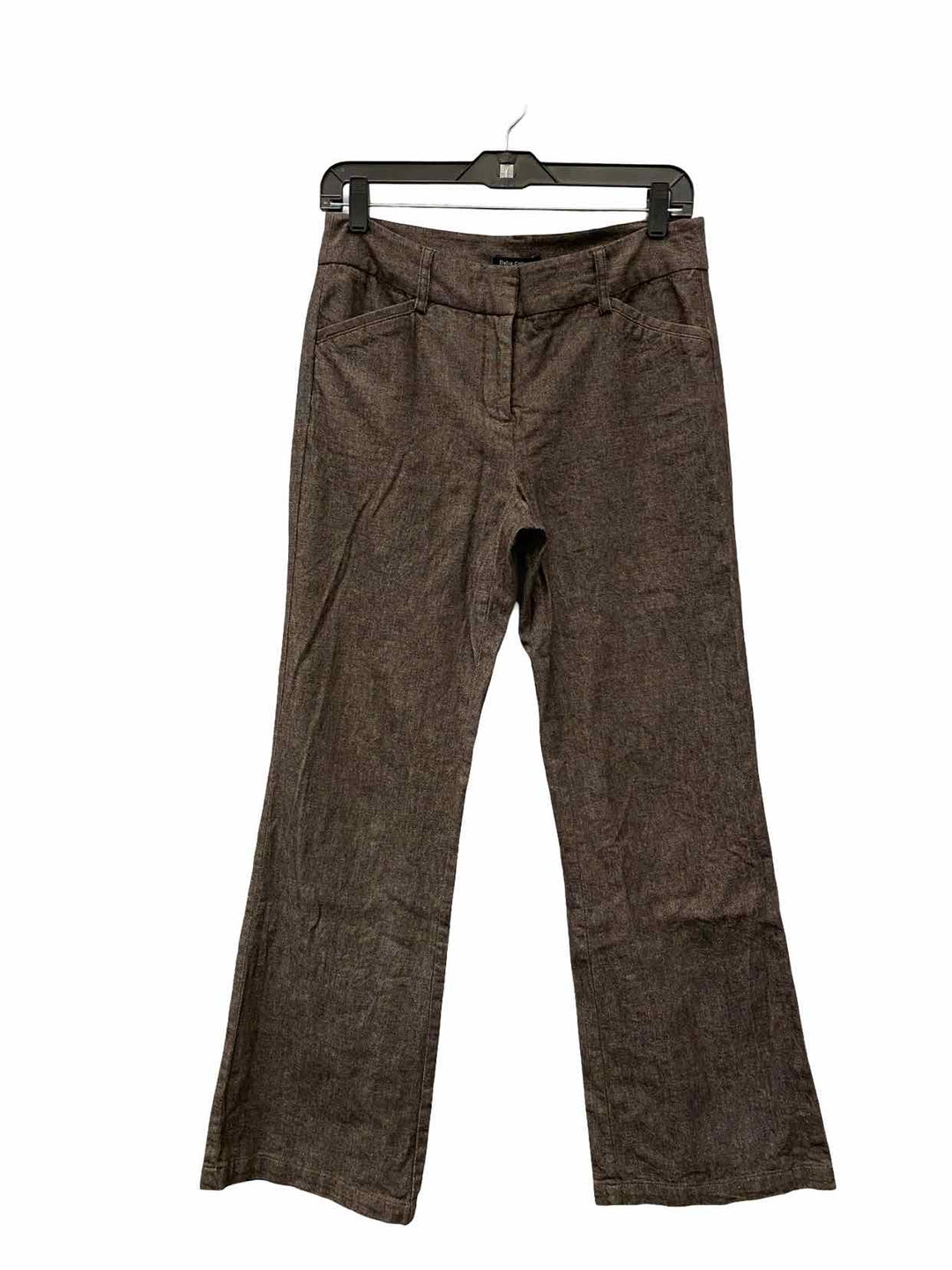 dalia collection Size 4 Brown 98% Cot 2% Span Pants