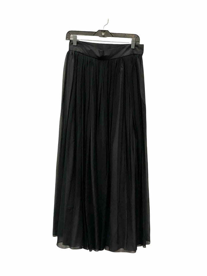 Jones New York Size 10 Black Silk Skirt
