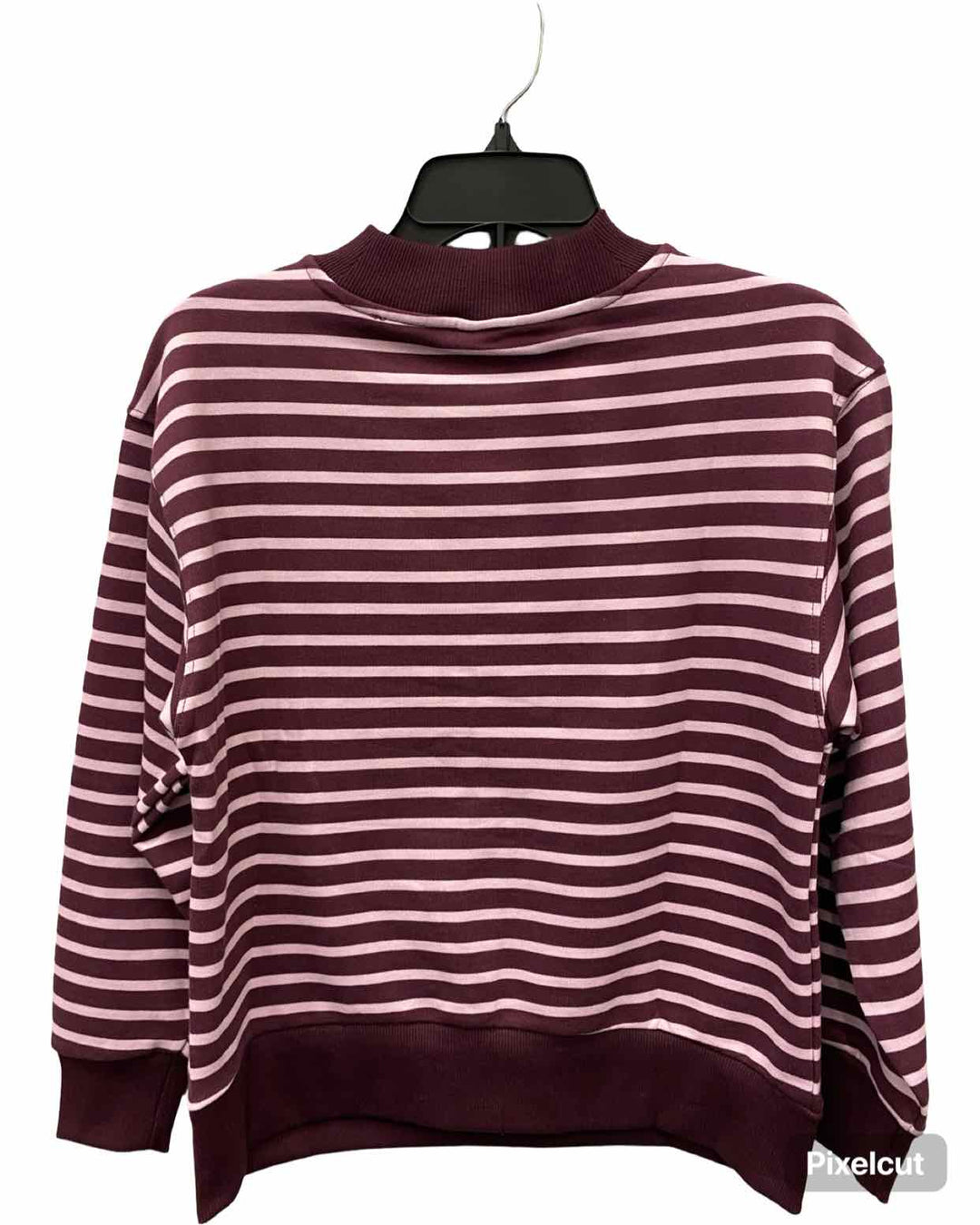Unknown Brand Size M Pink Purple Striped Sweater