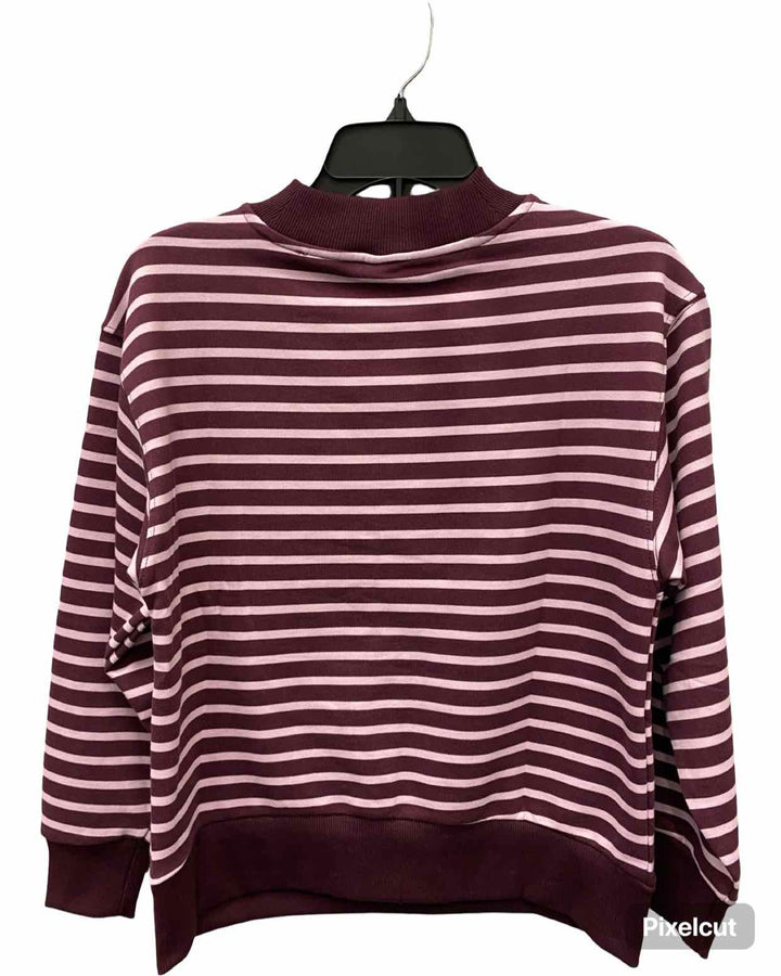 Unknown Brand Size M Pink Purple Striped Sweater