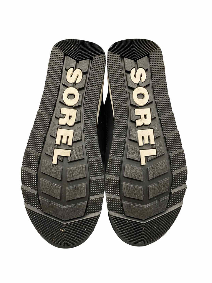 Sorel Shoe Size 9 Black Waterproof Whitney II Tall Lace Boots(knee)