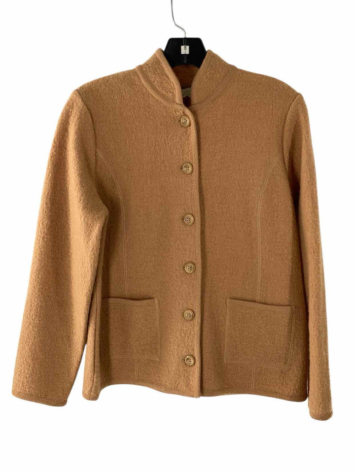 Appleseed's Size PM Tan 100% Wool Jacket