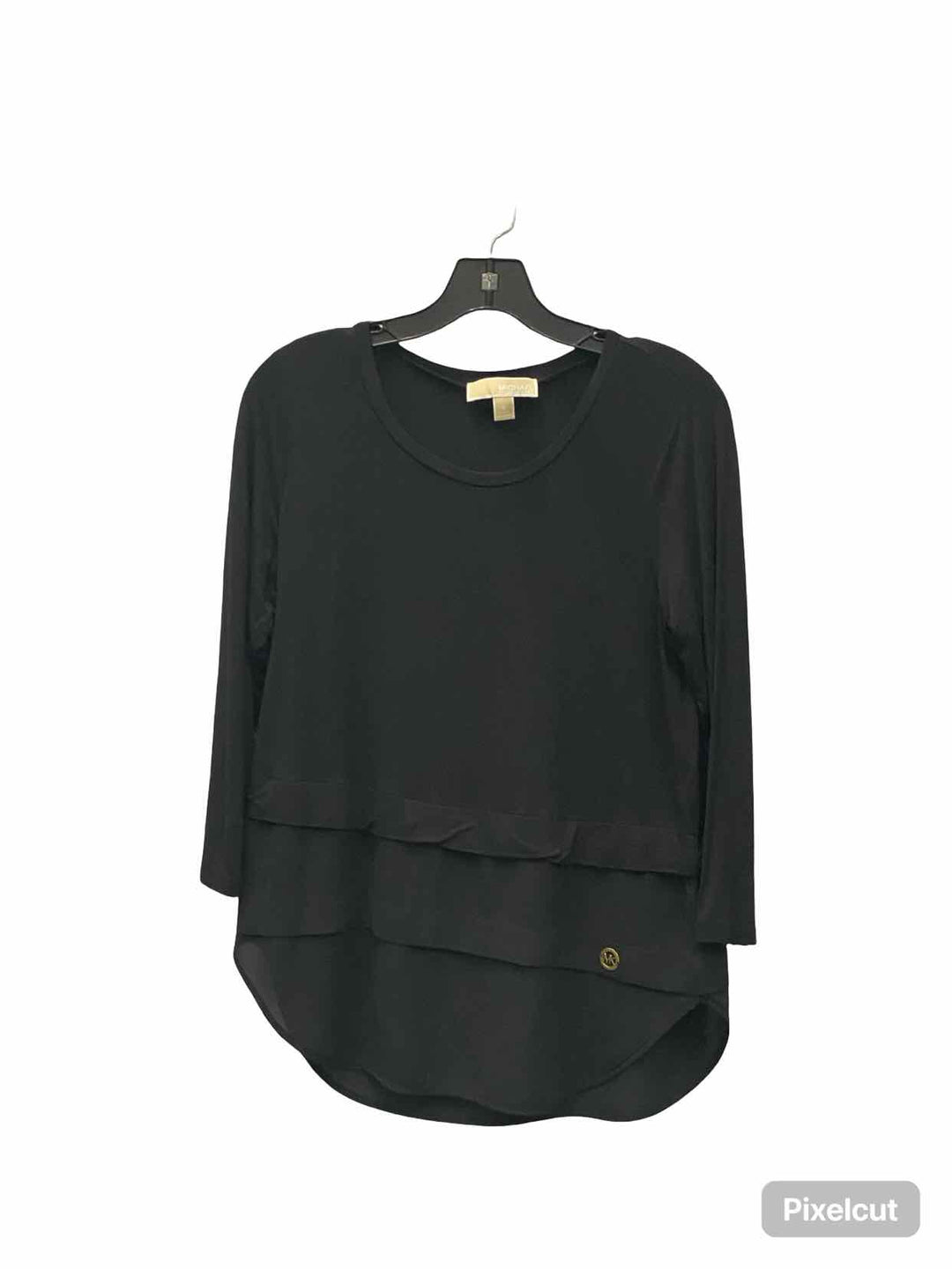Michael Kors Size S Black Long Sleeve Shirts
