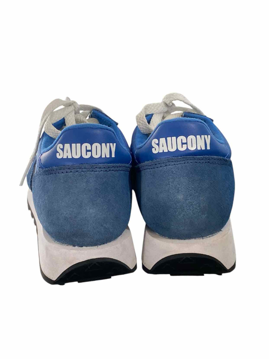 Saucony Shoe Size 6.5 Blue White Jazz Original Sneakers