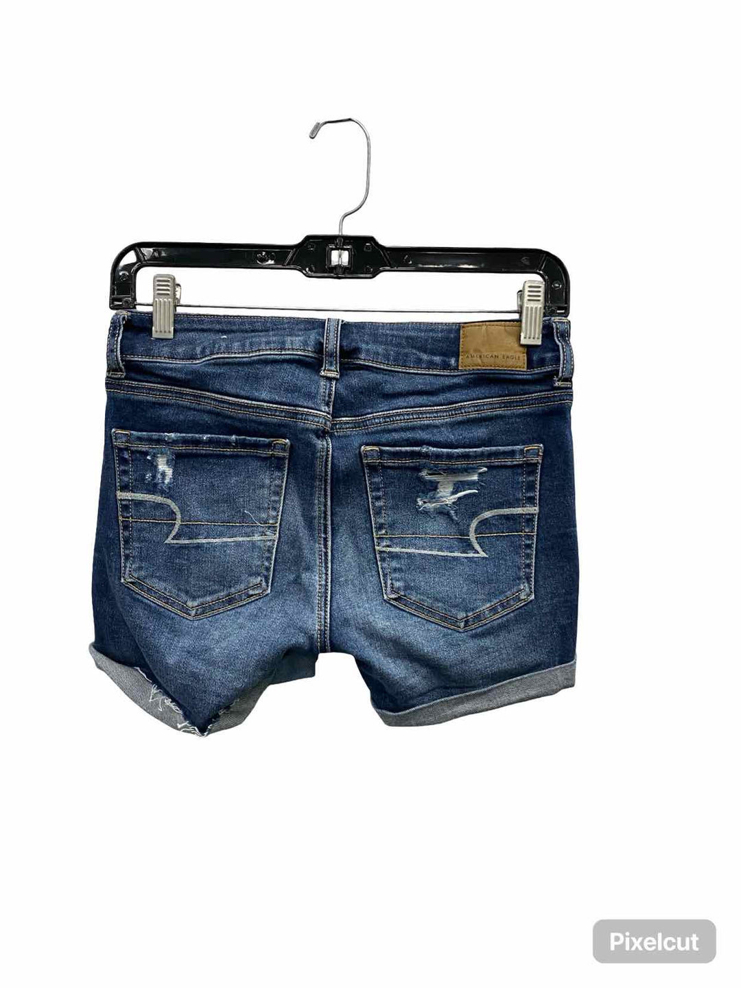 American Eagle Size 0 Blue Denim Shorts