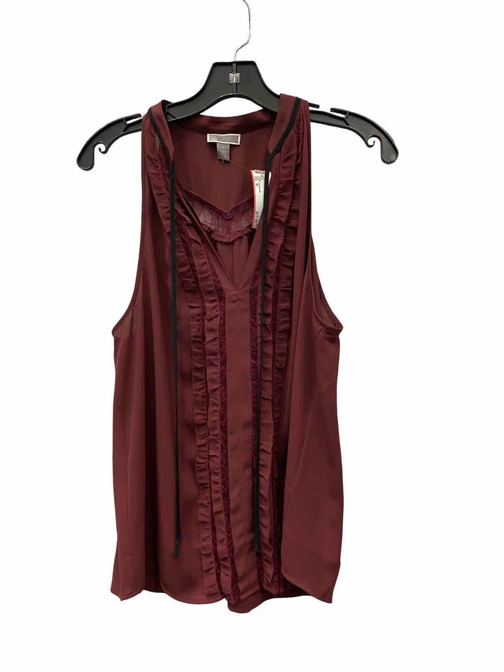 Chelsea28 Size M Maroon Tank Top