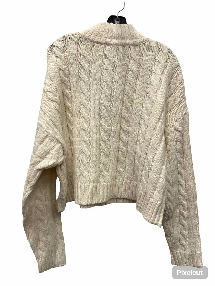 Cabi Size XL Cream Sweater