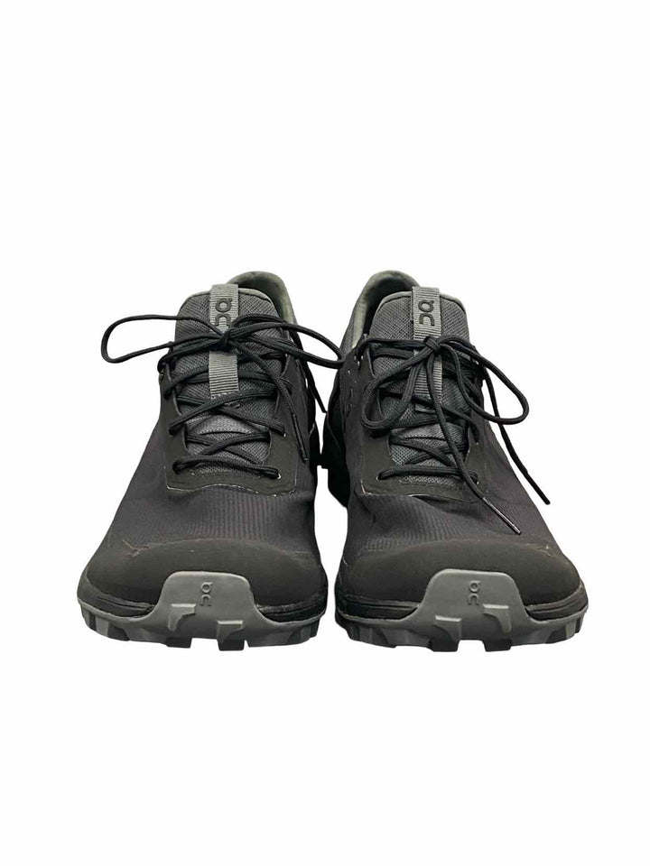 On Cloud Shoe Size 9.5 Black Cloudventure Peak Sneakers