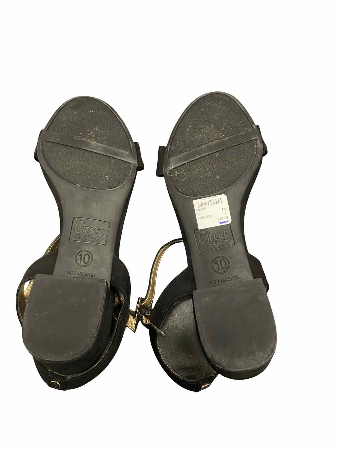 Circus Shoe Size 10 Black Sandals