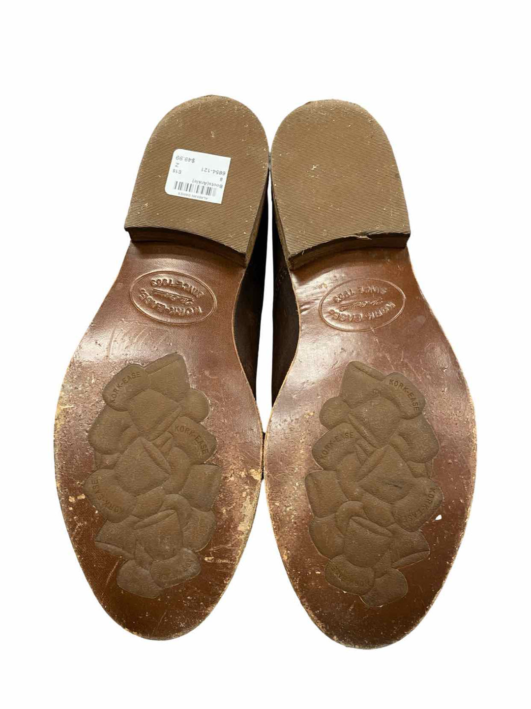Kork- Ease Shoe Size 8 Brown Leather Ryder Boots(Ankle)