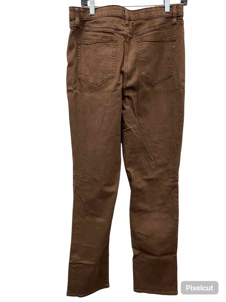 Lands End Size 14 Brown Jeans