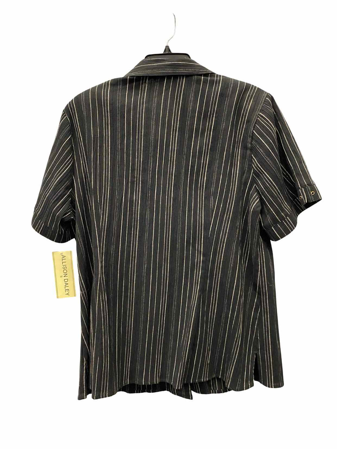 Allison Daley Size 16 Black Short Sleeve Shirts