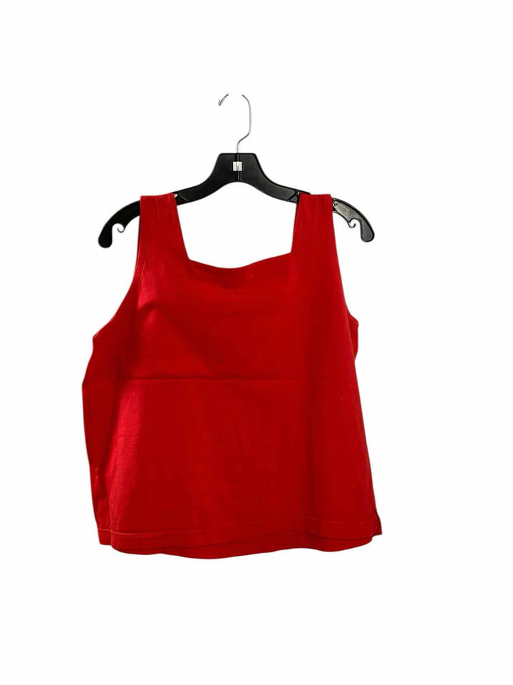Fresh Produce Size L Red Tank Top